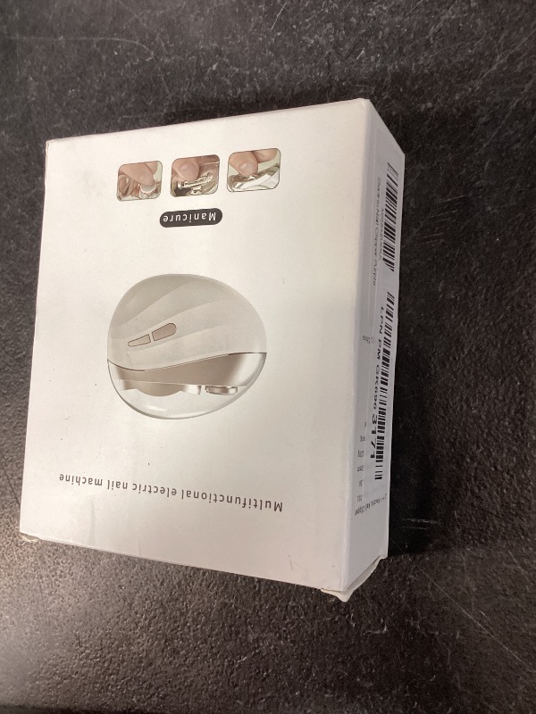 Photo 1 of EXKRT Electric Nail Clipper - 2-in-1 Automatic Trimmer & Grinder