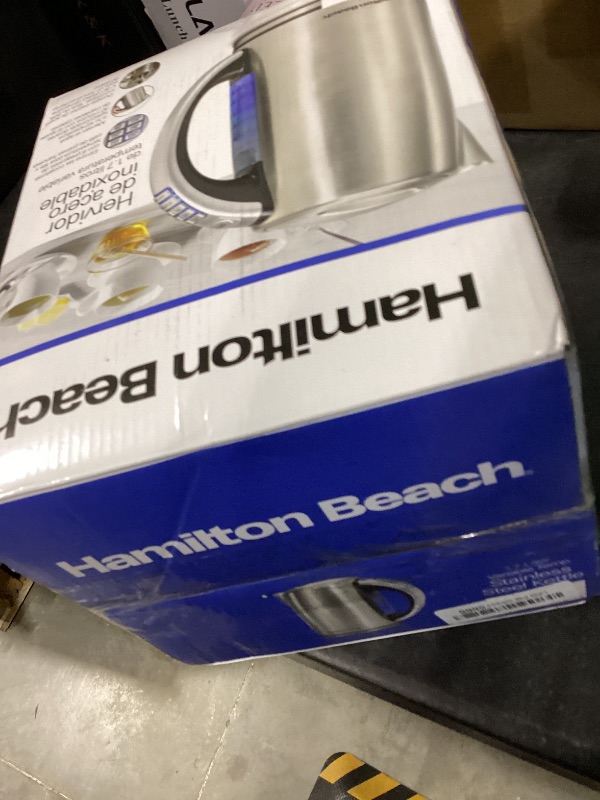 Photo 1 of Hamilton Beach 1.7L Stainless Steel Electric Kettle