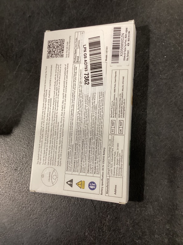 Photo 1 of Ultrbeka Air Tracker Tag 4 Pack Bluetooth Item Finder