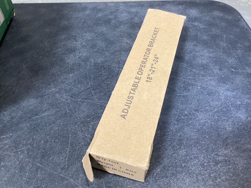 Photo 1 of Magisale Garage Door Parts Bracket Adjustable Reinforcement Bracket, Carbon Steel Zinc Plated