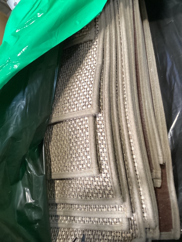 Photo 1 of GROWLING Linen Stair Treads - 15 Pcs, 36x9 Inch