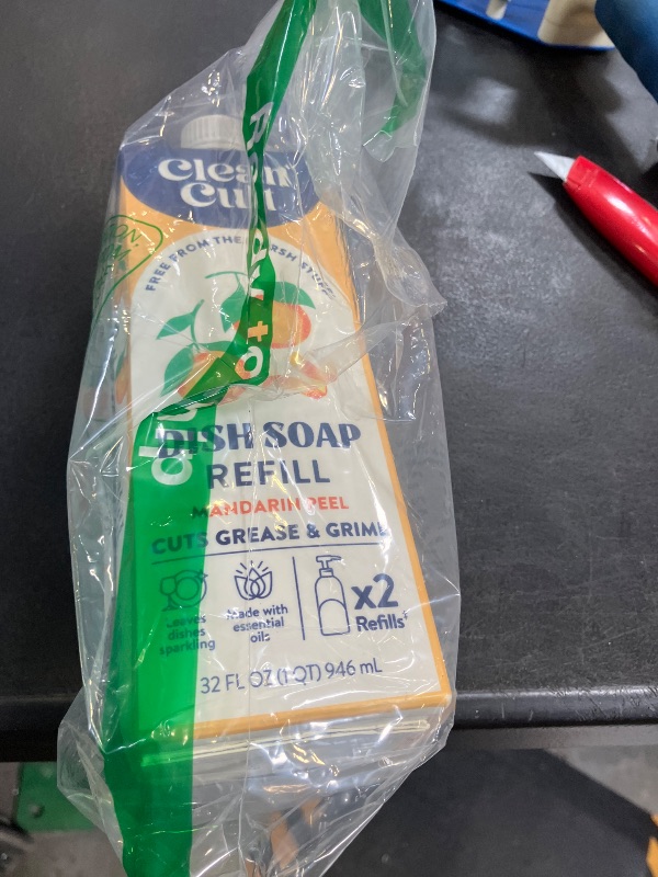 Photo 1 of Cleancult Dish Soap Refill - Mandarin Peel, 32oz