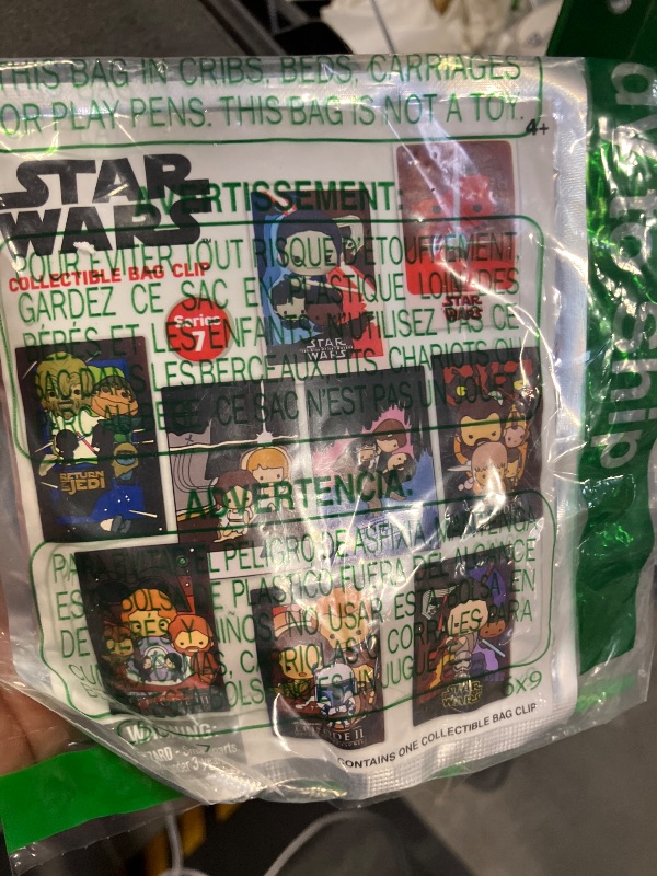 Photo 1 of Monogram Star Wars Collectible Bag Clip - 5" Blind Bag