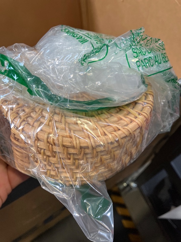 Photo 1 of YOSINXU Natural Handmade Rattan Coasters with Holder