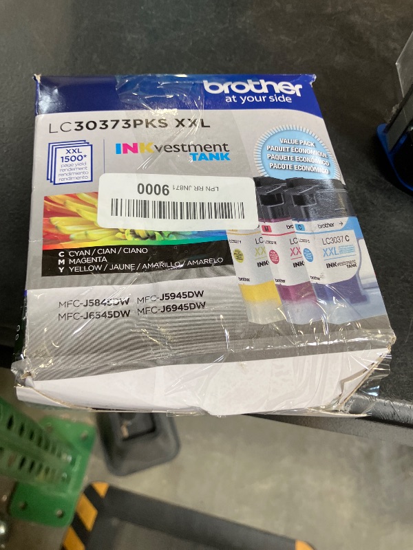Photo 1 of Brother Genuine LC30373PKS Ink Cartridges, 3-Pack Super High-Yield Color