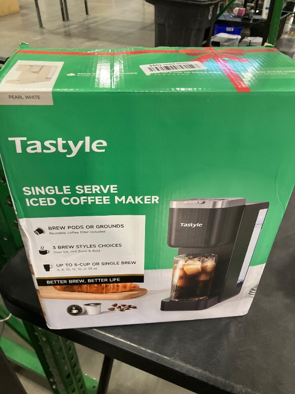 Photo 1 of Tastyle Single Serve Coffee Maker for K Cups and Grounds with 3 Brew Styles