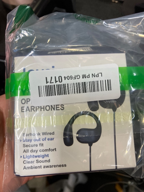 Photo 1 of Joysico Wired Open Ear Headphones with Mic