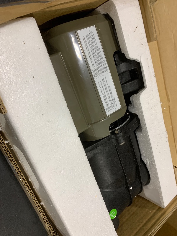 Photo 1 of CIPU Pool Pump with Timer 2700GPH 115V Powerful Self Priming Above Ground Swimming Pool Pump 0.35HP with Filter Basket Low Noise for Pools Hot Tub Spa Water Circulation