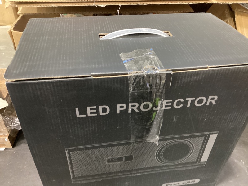 Photo 1 of 2000 ANSI 4K Decoding Projector with WiFi and Bluetooth, HAPPRUN Movie Home Theater with Auto Focus, 300'' Display for Indoor/Outdoor, Smart Proyector Compatible with Phone/TV Stick/PC/PS5