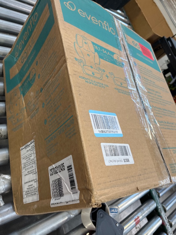 Photo 1 of Evenflo GoTime LX Booster Car Seat (Quincy Blue)