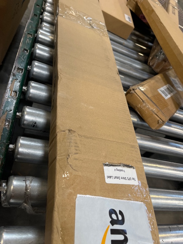 Photo 1 of 1 1/4 Diam Large Room Darkening Rods, 84-134Inch(7-11ft) Length Telescoping Wrap Around Curtain Rods For Bedroom Living Room Kitchen, Dark Bronze