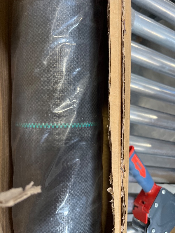 Photo 1 of Land Guard 4ft x 300ft Weed Barrier Fabric Heavy Dusty, Ground Cover, Weed Mat, Woven Landscape Fabric for Garden, Lawn and Outdoor Project