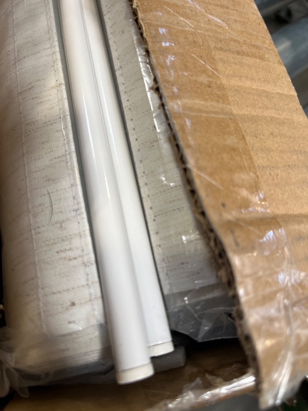Photo 1 of UNISHADES Panel Track Blinds for Sliding Doors, Blackout Linen