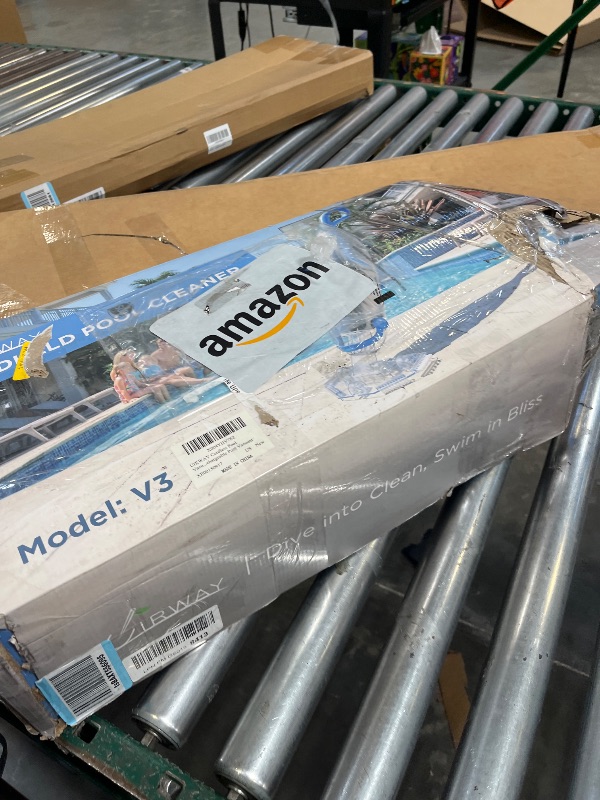 Photo 1 of Pool Vacuum for Above Ground Pool & Inground Pools, ?2026 Upgraded? 26.5 GPM High-Powerful Pebbles Suction, V3 Pro IPX8 Cordless Handheld Rechargeable Cleaner 2 Vacuum Heads& 4 Filter Bags, 1H Runtime