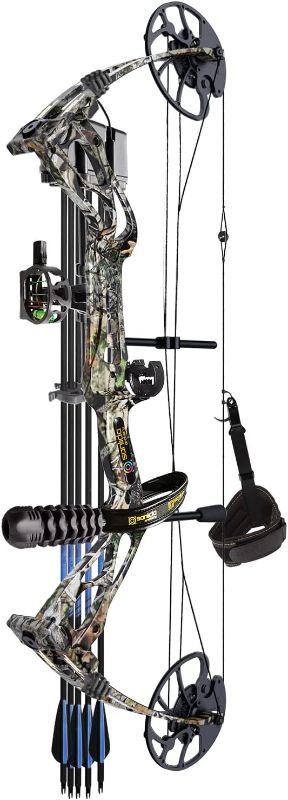 Photo 1 of 
Sanlida Archery Dragon X8 RTH Compound Bow Package for Adults and Teens,18”-31” Draw Length,0-70 Lbs Draw Weight,up to IBO 310 fps,No Bow Press Needed,Limited Life-time Warranty,RH Only
