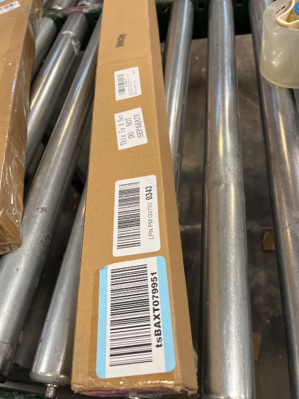 Photo 1 of Yaocom 2 Strip White 32 Inch Vinyl U-Shape Door Bottom Seal, Slide on Weatherstrip Interior Door Bottom to Block Light and Reduce Noise Fits 32 x 1-3/8 Doors, Fills 1/2 1-1/2 Gaps