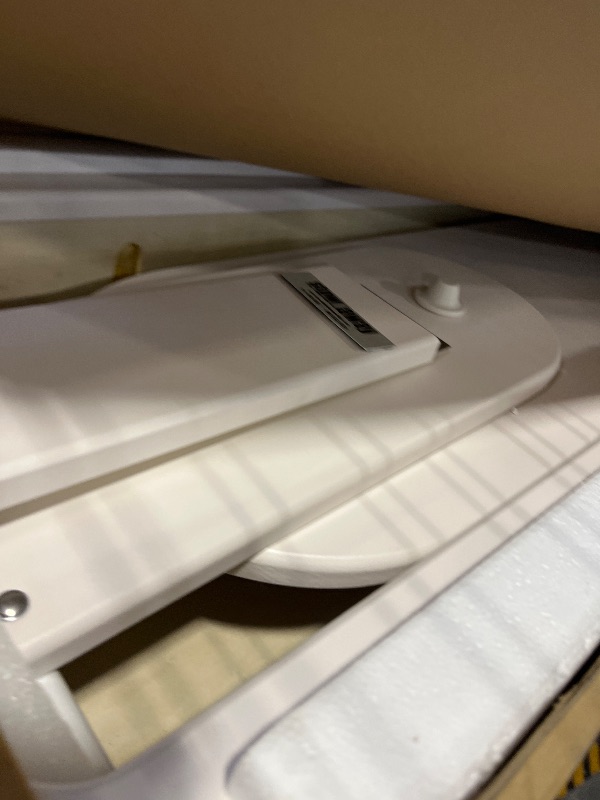 Photo 1 of Household Essentials Stowaway in-Wall Ironing Board Finish: White