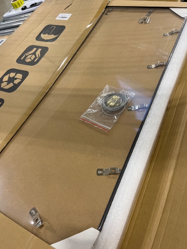 Photo 1 of CCDCC Aluminum Jersey Frame Display Case 2 Pack, Lightweight & Durable Metal Jersey Frame with Mat, Pinboard, Shatterproof Plexiglass & Hanging Kit for Football Baseball Basketball Soccer Hockey Shirt