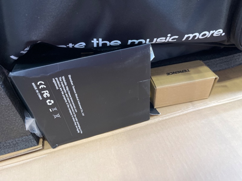 Photo 1 of V70 Piano Keyboard 88 Keys Weight Keyboard: TERENCE Keyboard Piano Foldable 88-Key Weight Keyboard Full Size Digital Piano with Headphones 4 Speakers Bluetooth Built-in Battery (Black)