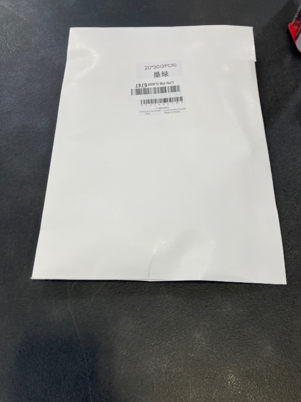 Photo 1 of Vonty Forest Green Satin Pillowcases Queen 20x30, Envelope Closure