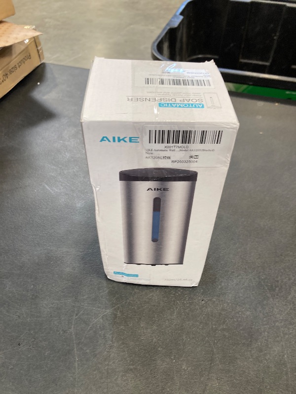 Photo 1 of AIKE Automatic Liquid Soap Dispenser,25oz Capacity for Bathroom,Brushed