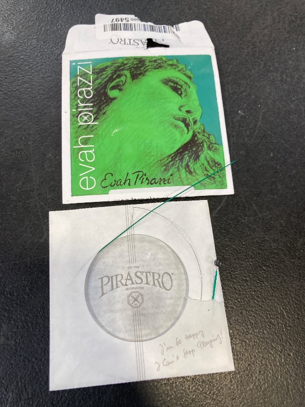 Photo 1 of Pirastro Evah Pirazzi 4/4 Violin String Set - Medium Gauge - Steel Ball-End E