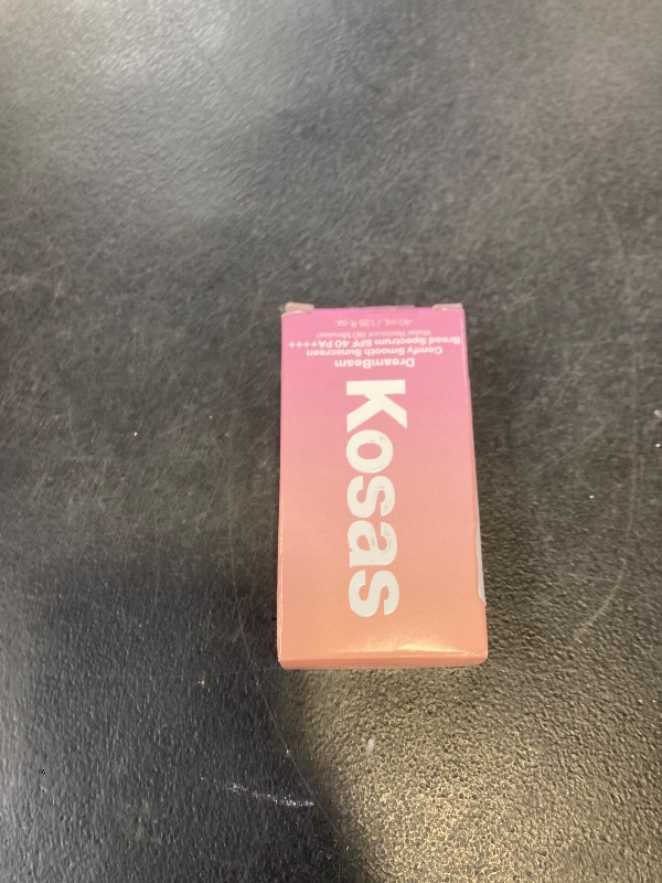 Photo 1 of Kosas DreamBeam SPF 40 Mineral Sunscreen for Face + Makeup Prep – Lightweight Hydrating Sun Protection, 40 ml