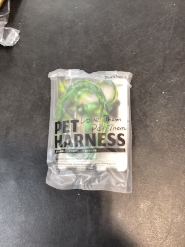 Photo 1 of PetThem Adjustable Cat Harness and Leash Set Escape Proof (Cat Whispers)