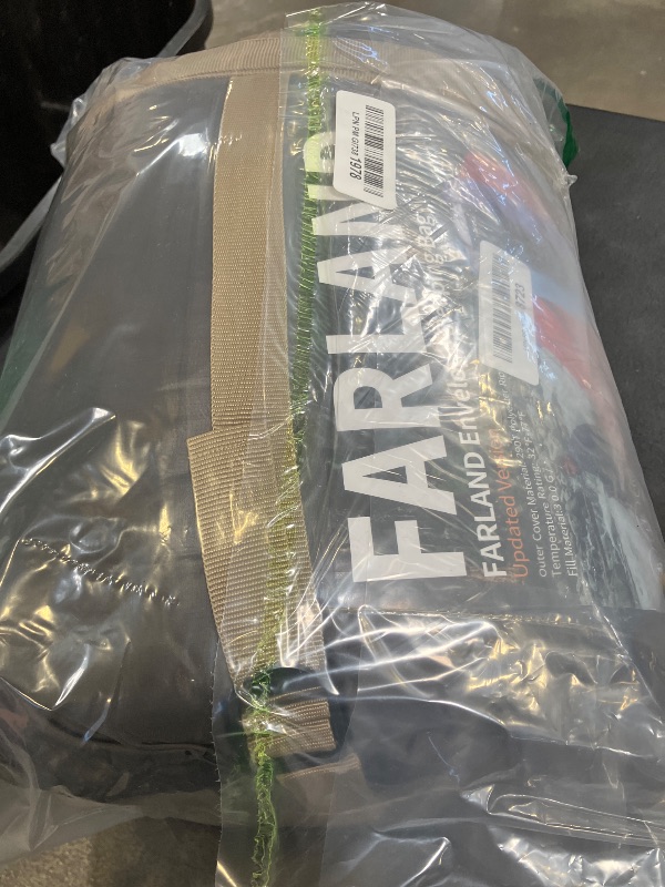 Photo 1 of FARLAND Sleeping Bags for Adults, 3-4 Season Warm & Cool Weather, Lightweight Camping Sleeping Bag for Kids Family Camping Essentials with Compression Sack