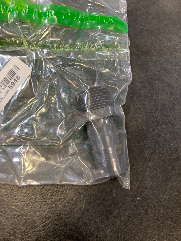 Photo 1 of Spears 1436 Series PVC Tube Fitting, Adapter, Schedule 40, Gray, 3/4" Barbed x NPT Male