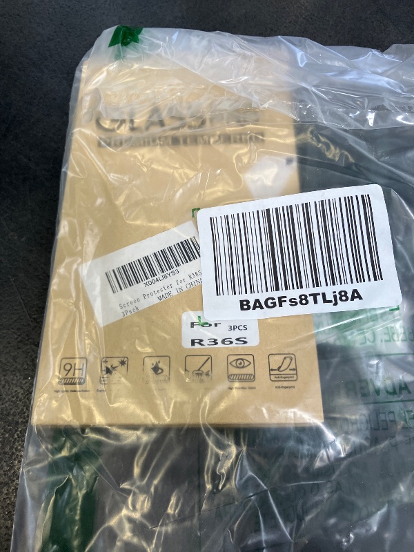 Photo 1 of GXLYFG 3 Pack Tempered Glass Screen Protectors Compatible with R36S/R35S/RGB20S Handheld Game Console, Anti Scratch, Bubble Free, 9H Hardness