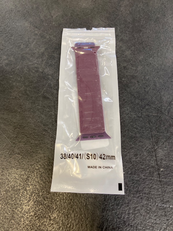 Photo 1 of Magnetic Silicone Watch Band Compatible with Apple Watch 44mm 45mm 49mm 46mm 42mm 41mm 40mm 38mm bands Women Men, Strong Magnet Soft Sport Strap for iWatch Series 11 10 9 8 7 6 5 4 Ultra 3 2 SE 3 2 1