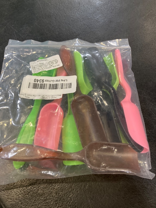 Photo 1 of OSVJE 10Pcs Plastic Mini Gardening Shovel Spoons, Colorful
