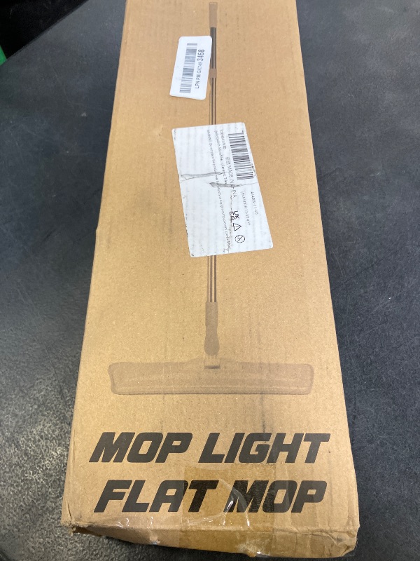 Photo 1 of wlich Microfiber Floor Mop, 55" Extendable Flat Mop with 4 Reusable Pads