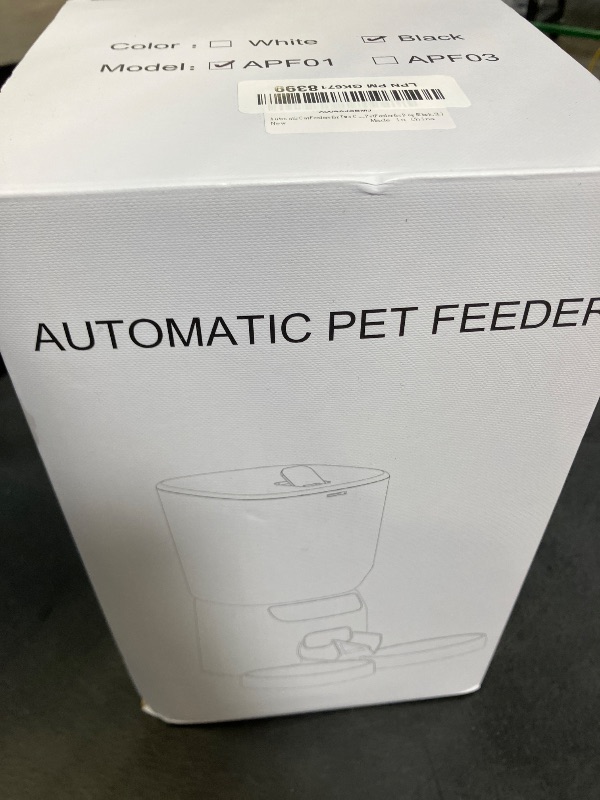 Photo 1 of Automatic Cat Feeders for Two Cats, 5L/20 Cups Double Automatic Cat Food Dispenser with 2 Stainless Bowls, Timer Setting 20 Portions 6 Meals Per Day, 10s Meal Call