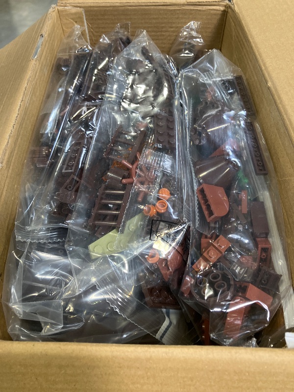 Photo 1 of Mould King Large Pirates Ship Model Building Blocks Kits, MOC Dutchman Building Block Pirate Ship Construction Set to Build, Toys Gift for Age 14+/Adult Collections Enthusiasts (4364+Pieces)