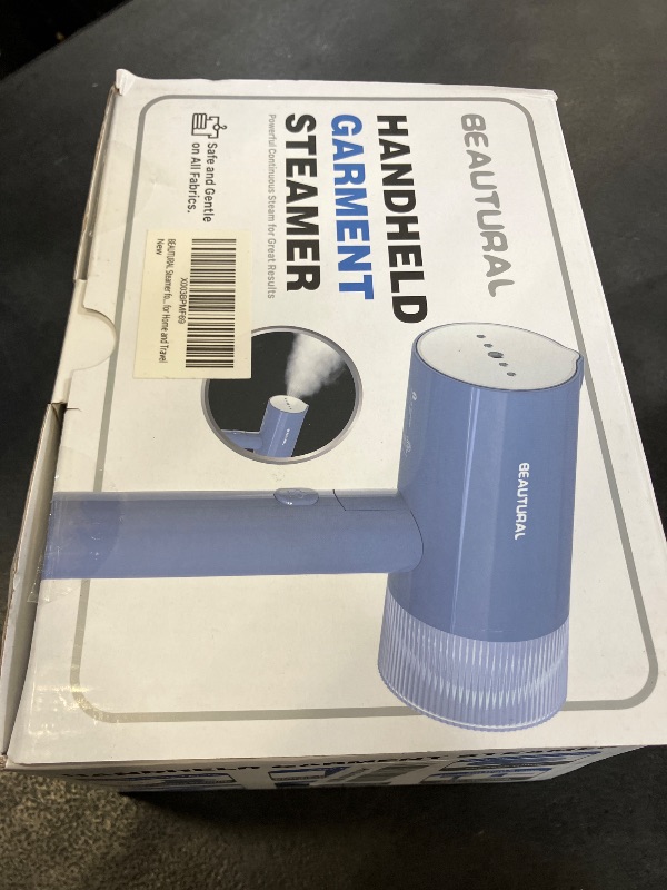 Photo 1 of BEAUTURAL Travel Steamer for Clothes, Portable and Handheld, 1000W, Blue