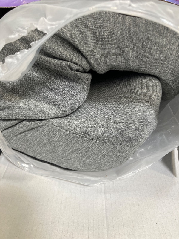 Photo 1 of C CUSHION LAB Patented Pressure Relief Seat Cushion for Long Sitting Hours on Office/Home Chair, Car, Wheelchair - Extra-Dense Memory Foam for Hip, Tailbone, Coccyx, Sciatica - Light Grey