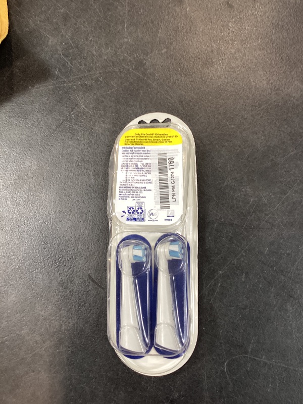 Photo 1 of Oral-B iO Series Ultimate Clean Electric Toothbrush Replacement Brush Heads for an Oral-B Electric Toothbrush, 2 Count, White