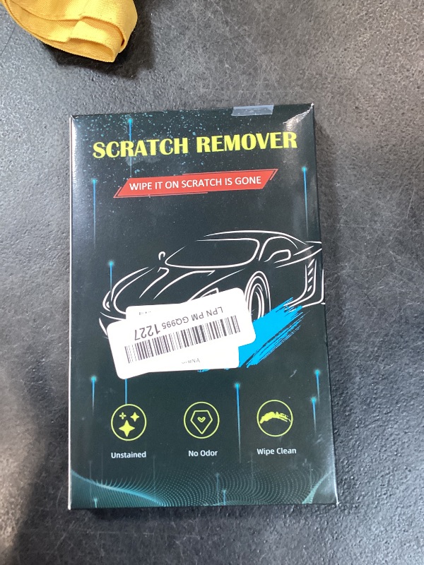 Photo 1 of Huotwoe Reusable Nano Magic Cleaning Cloth, Scratch Remover for Vehicles, Nano Sparkle Car Polish for Car Paint & Scratch Repair, Swirl & Water Spots Remover, Repair Scratch