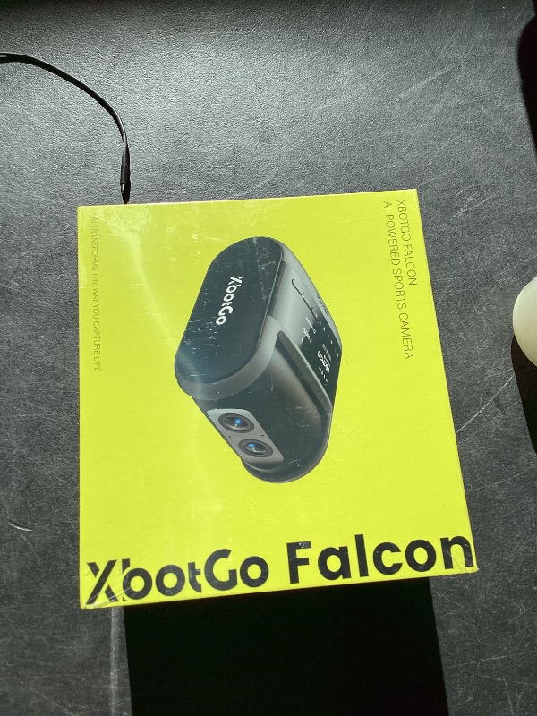 Photo 1 of XbotGo Falcon All-in-One AI Action Camera, 4K Auto Tracking Sport Camera for Soccer, Basketball & Football, Dual-Lens Team Sports Recorder with Live Streaming, No Subscription Required (Shadow Grey)