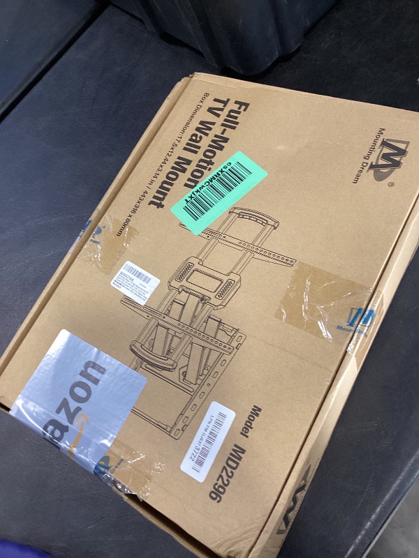 Photo 1 of Mounting Dream TV Wall Mount Bracket for Most of 26-55 Inch LED, LCD, OLED and Plasma Flat Screen TV with Full Motion Swivel Articulating Arm up to VESA 400x400mm and 60 lbs, MD2393-MX