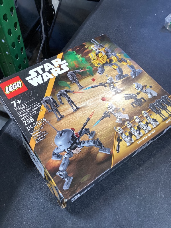 Photo 1 of LEGO Star Wars 327th Star Corps Clone Troopers Battle Pack Building Toy - Pretend Play Set for Boys & Girls, Ages 7+ - Collectible Model Kit & Kids Room Decor - Gift Idea for Birthdays - 75431