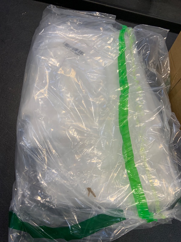View 2 of 100 Pack Disposable Poly Lug Liners 23" x 23" Heavy Duty Thick Plastic Meat Lug Liners 2.5 Mil Food Basket Bag for Meat Processing & Mixing Plastic Flat Transport Bag for Instant Cleanup