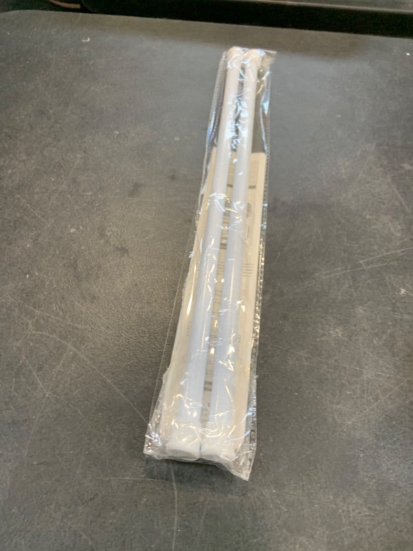 Photo 1 of AIZESI Spring Tension Curtain Rods Short Tension Rod (White,17" to 28"-2Pc)
