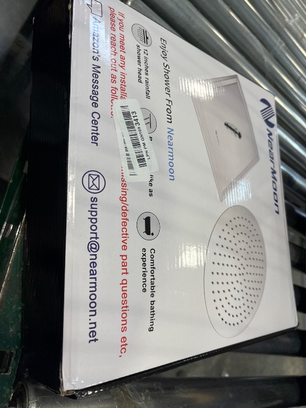 Photo 1 of NearMoon 12 Inch Square Rainfall Shower Head