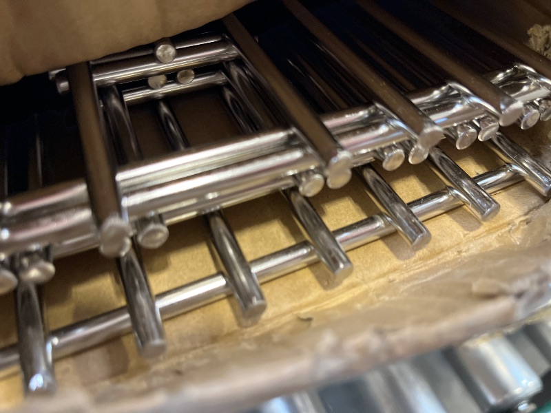 Photo 1 of KIKIBRO Stainless Steel Cooking Grill Grates Replacement for 16517 Bull BBQ Angus, Brahma, Lonstar Select, Outlaw Steer Premium, Lonestar Select, 7 Burner Premium, 19.25" x 30"