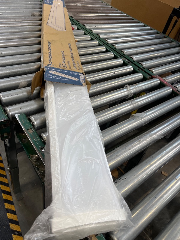 Photo 1 of Lithonia Lighting 4' Low-Profile LED Wraparound Light Fixture, 4000K, 120V