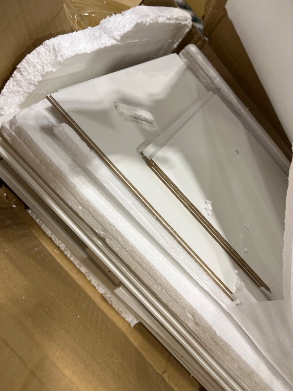 Photo 1 of Jocoevol 9 Drawer Dresser - White Wood Storage