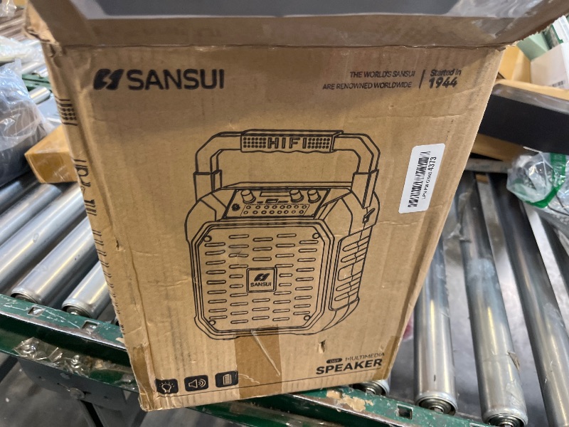 Photo 1 of SANSUI D69 Portable Bluetooth Karaoke Machine